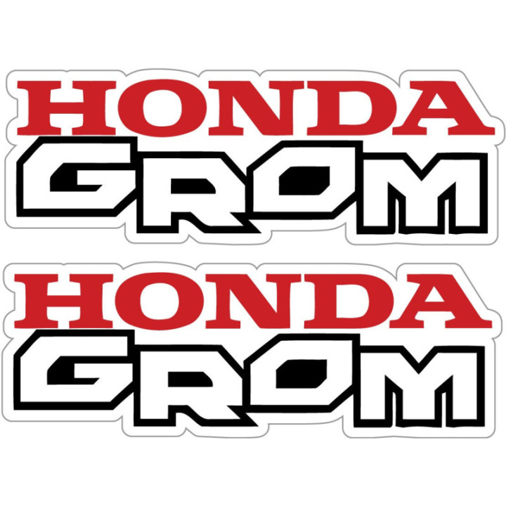 Honda Grom Style 2 Stickers Decals - DecalsHouse
