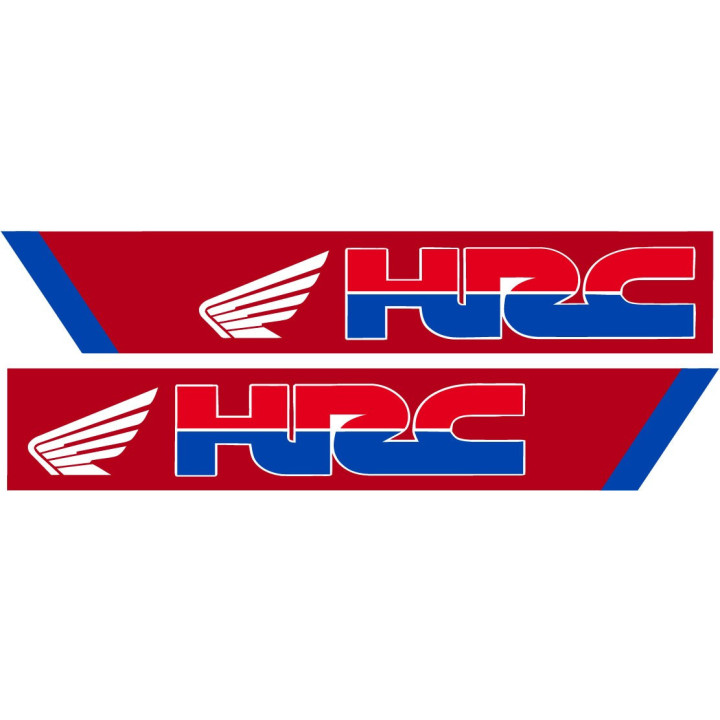 Honda HRC Swingarm Stripe Stickers – Race Bike Decals (2-Pack)