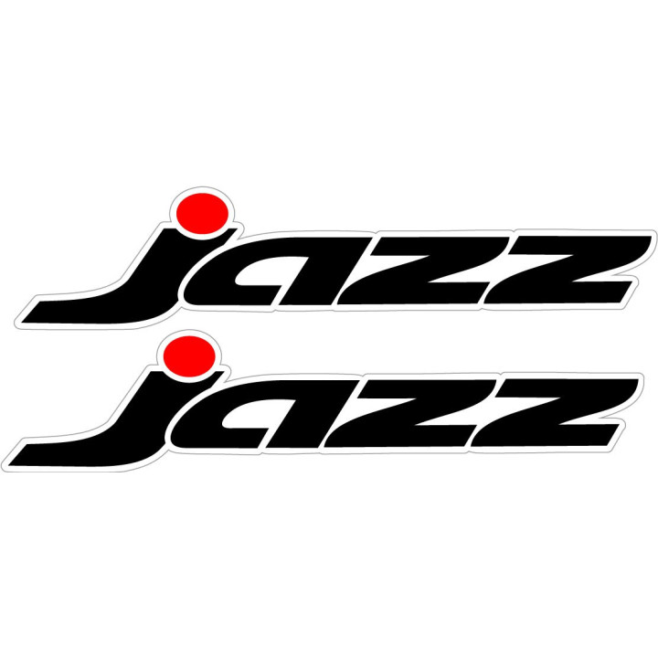 Honda Jazz Scooter Stickers – Urban Commuter Body Panel Decals (2-Pack)