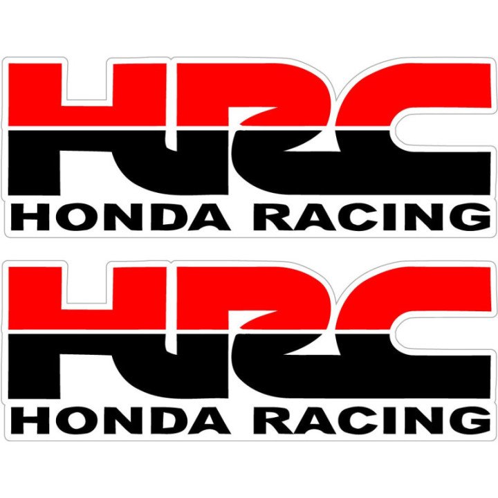 Honda HRC Racing Style 2 Stickers – CBR Fireblade Decals (2-Pack)
