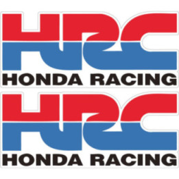 Honda HRC Stickers Style 3 – MotoGP Race Replica Decals (2-Pack)
