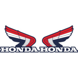Honda Wings Style 2 Stickers – Goldwing CB CBR Decals (2-Pack)