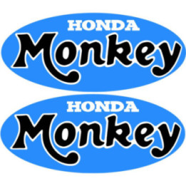 Honda Monkey Stickers – Z50 Z50R Minibike Vinyl Decals (2-Pack)