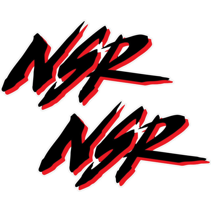 Honda Nsr Style 3 Stickers Decals - DecalsHouse