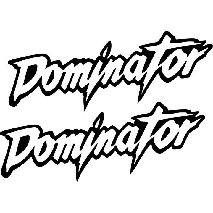 Honda NX650 Dominator Style 2 Stickers – Dual Sport Decals (2-Pack)