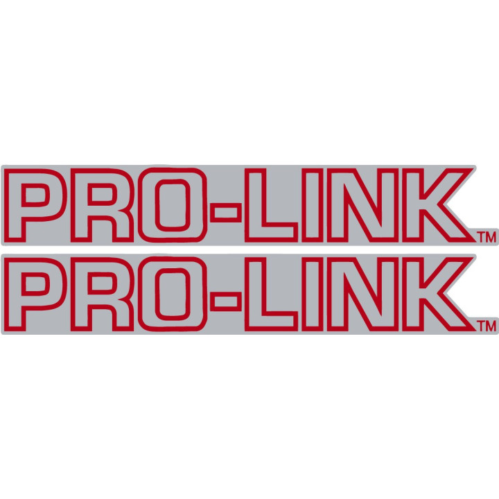Honda Pro-Link Stickers 2-Pack | Glossy Motorcycle Restoration Decals