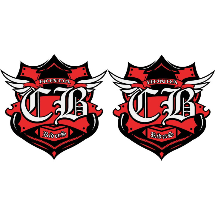 Honda Riders Logo Stickers Decals - DecalsHouse