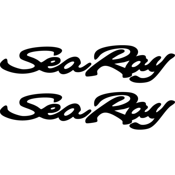 Sea Ray Stickers – Sundancer SPX SLX Sport Cruiser Boat Decals (2-Pack)