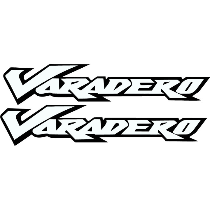 Honda Varadero White Stickers Decals - DecalsHouse