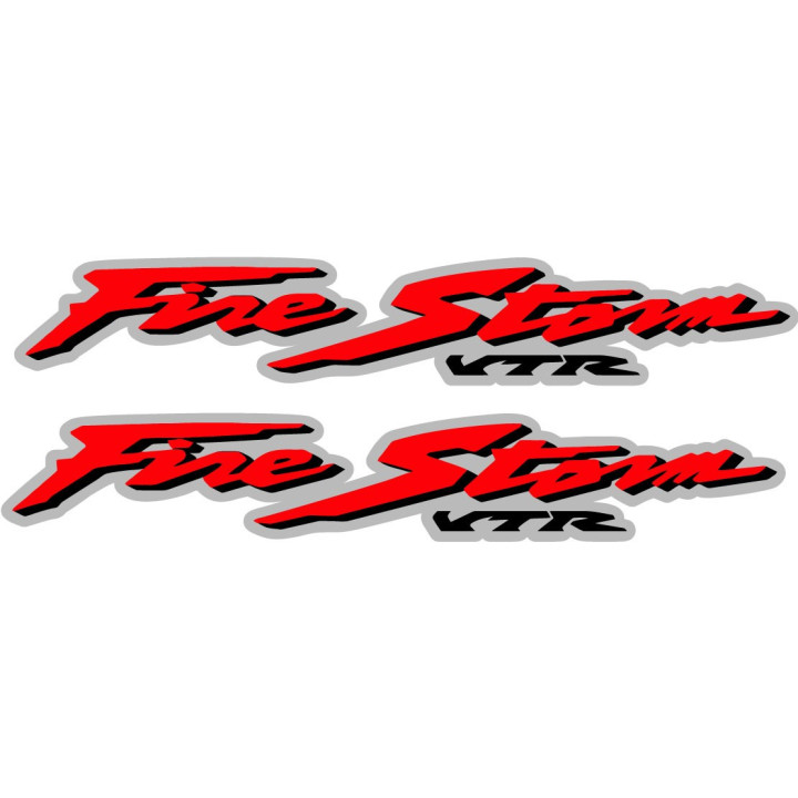 Honda VTR 1000 Firestorm Stickers – SP1 SP2 Decals (2-Pack)