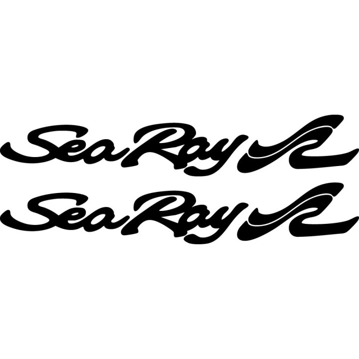 Sea Ray Stickers – SPX SLX Sundancer Motorboat Decals (2-Pack)