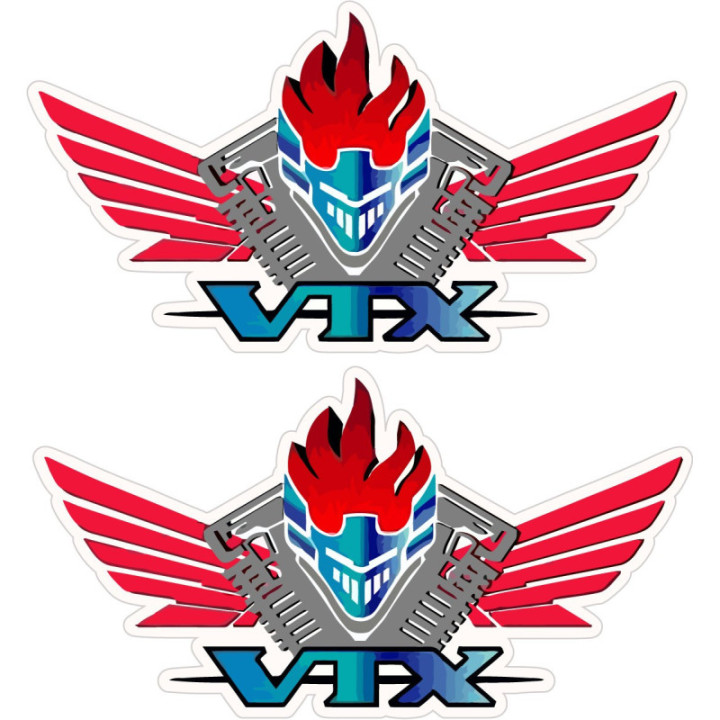 Honda Vtx Style 3 Stickers Decals - DecalsHouse