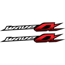 Honda Wave Style 2 Stickers Decals - DecalsHouse