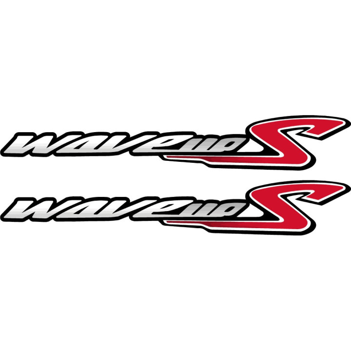 Honda Wave Stickers Style 3 – Wave 110 Wave 125 Underbone Decals (2-Pack) | DecalsHouse
