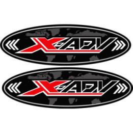 Honda X Adv Oval Stickers Decals - DecalsHouse