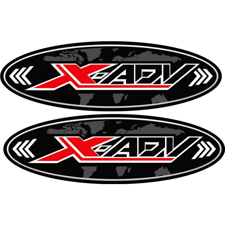 Honda X Adv Oval Stickers Decals - DecalsHouse