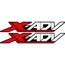 Honda X Adv Red Stickers Decals - DecalsHouse