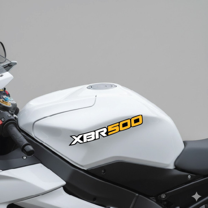 Honda XBR 500 Stickers – Classic Naked Motorcycle Decals (2-Pack)