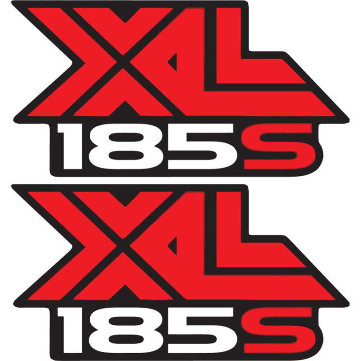 Honda XL185S Stickers – XL Dual Sport Enduro Restoration Decals (2-Pack)