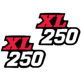Honda XL 250 Stickers – Classic Enduro Trail Bike Decals (2-Pack)