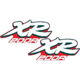 Honda Xr 200 Style 2 Stickers Decals - DecalsHouse