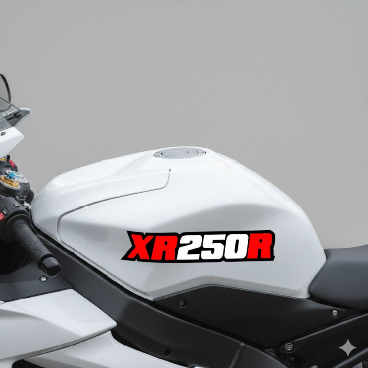 Honda XR250R Stickers – Enduro Trail Bike Decals (2-Pack)