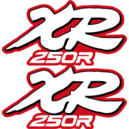Honda XR250R Enduro Trail Stickers – Decals (2-Pack)