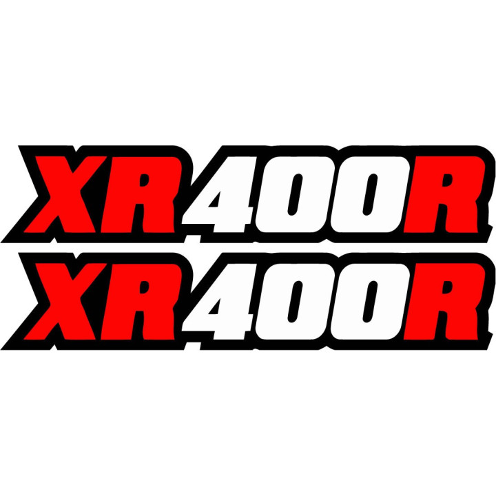 Honda XR400R Dual Sport Stickers – Enduro Motorcycle Decals (2-Pack)