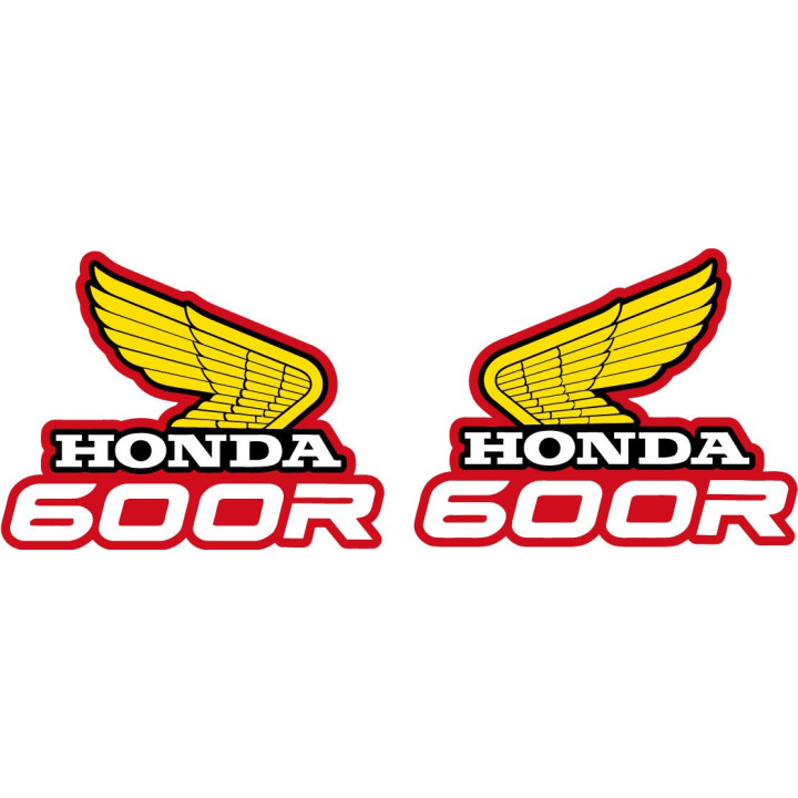 Honda Xr 600 R Wings Style 3 Stickers Decals - DecalsHouse