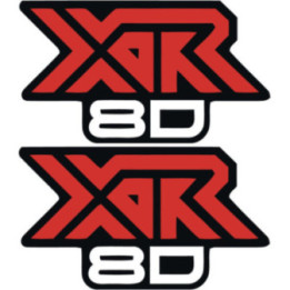Honda XR80 Stickers – XR 80R Youth Enduro Dirt Bike Restoration Decals (2-Pack)