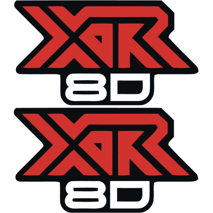 Honda XR80 Stickers – XR 80R Youth Enduro Dirt Bike Restoration Decals (2-Pack)