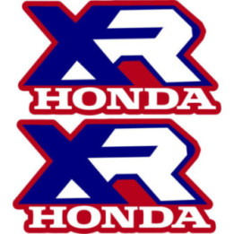 Honda XR Stickers Style 7 – Enduro Trail Bike Decals (2-Pack)