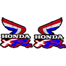 Honda Xr Wings Style 4 Stickers Decals - DecalsHouse