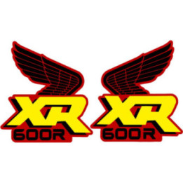 Honda Xr600r Wings Style 6 Stickers Decals - DecalsHouse