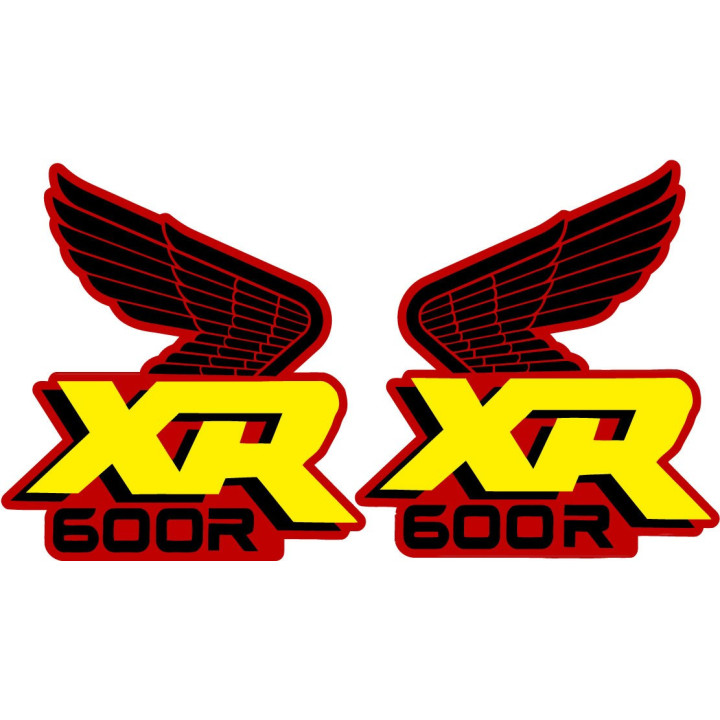 Honda Xr600r Wings Style 6 Stickers Decals - DecalsHouse