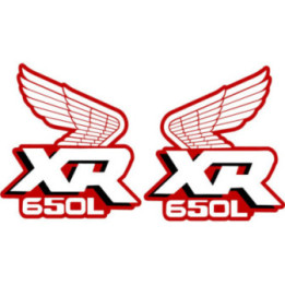 Honda XR650L Stickers – Style 3 Dual Sport Enduro Decals (2-Pack)