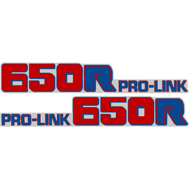 Honda XR650R Pro-Link Stickers – Enduro Desert Racing Decals (2-Pack)