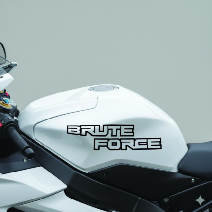 Kawasaki Brute Force Stickers – 300 450 650 750 ATV Quad Decals (2-Pack)