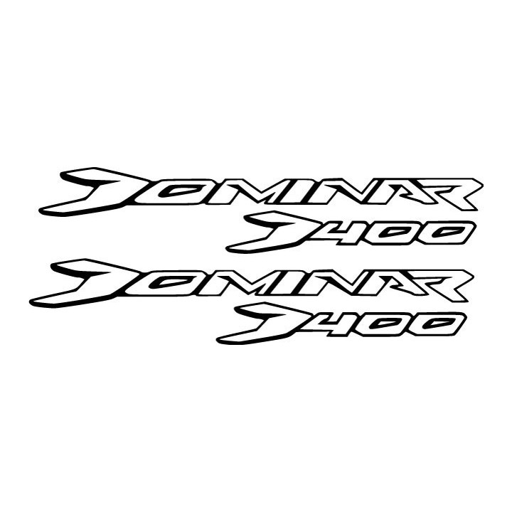 Kawasaki Dominar 400 Die Cut Outline Stickers Decals - DecalsHouse
