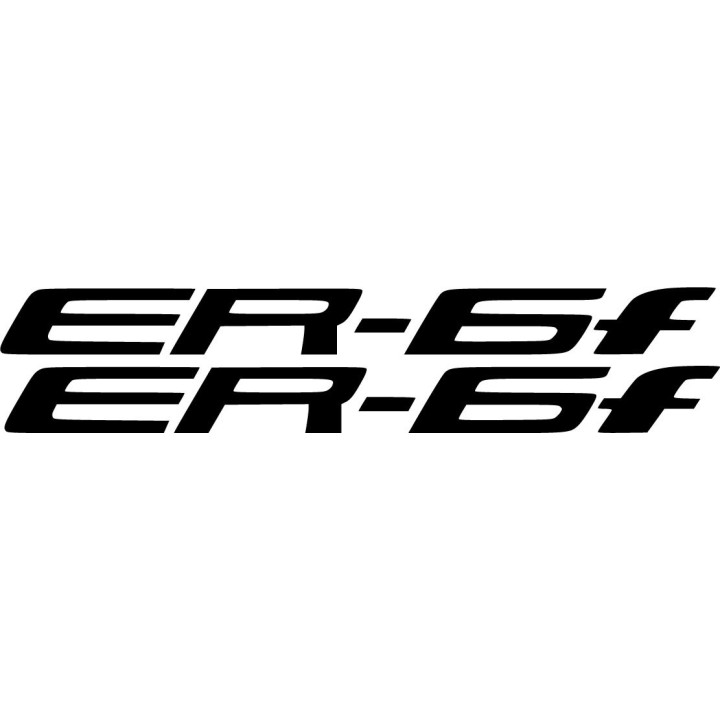 Kawasaki ER-6f Stickers – Sportbike Motorcycle Decals (2-Pack)