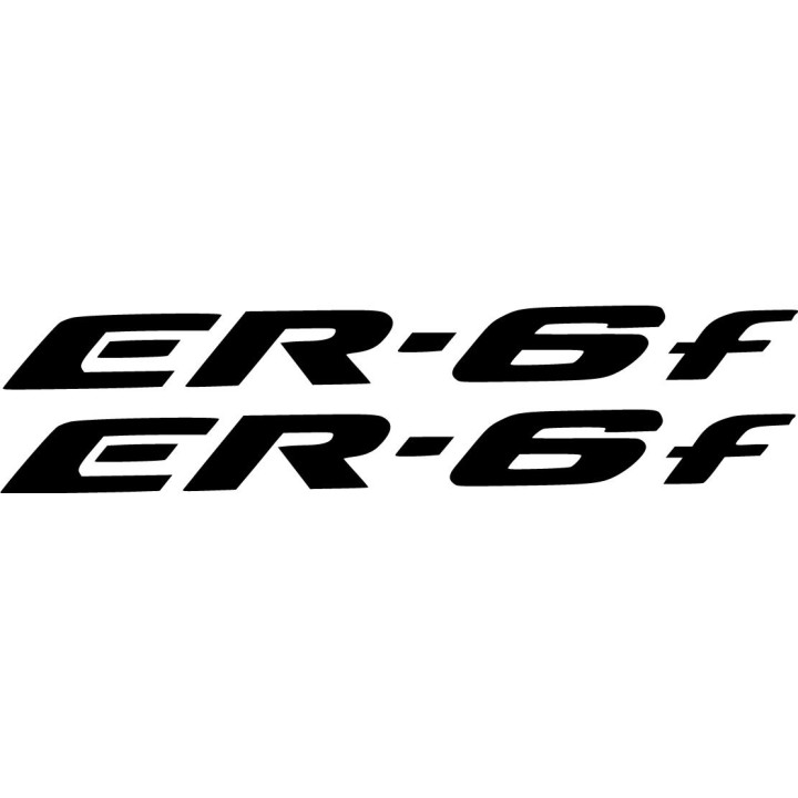 Kawasaki ER-6f Sportbike Stickers – Motorcycle Decals (2-Pack)