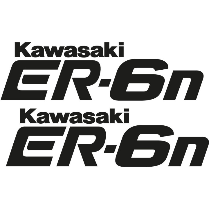 Kawasaki Er6n Die Cut Style 2 Stickers Decals - DecalsHouse