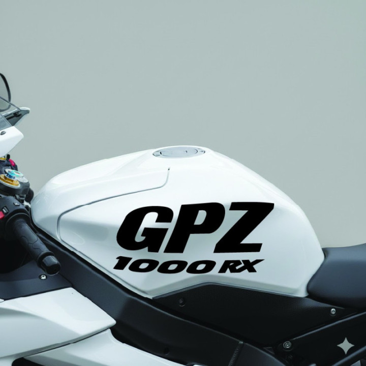 Kawasaki Gpz 1000rx Die Cut Style 2 Stickers Decals - DecalsHouse