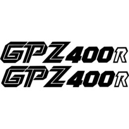 Kawasaki Gpz 400r Die Cut Style 2 Stickers Decals - DecalsHouse