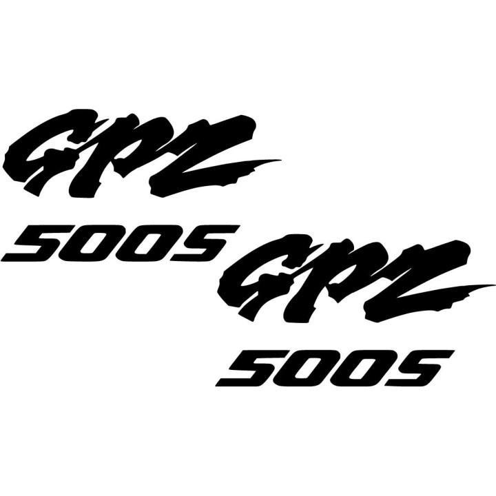Kawasaki GPZ 500S Stickers – EX500 Ninja Sportbike Fairing Decals (2-Pack)
