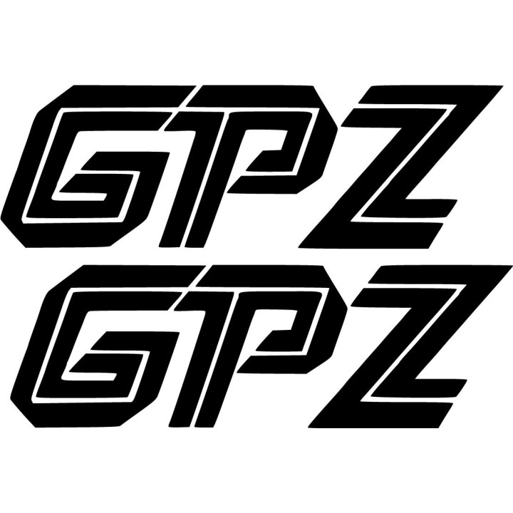 Kawasaki Gpz Die Cut Stickers Decals - DecalsHouse