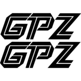 Kawasaki Gpz Die Cut Style 3 Stickers Decals - DecalsHouse