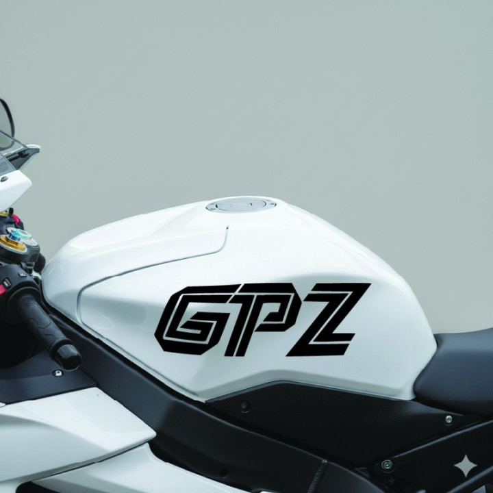 Kawasaki Gpz Die Cut Style 3 Stickers Decals - DecalsHouse