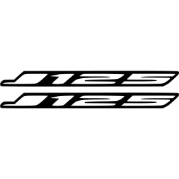Kawasaki J125 Die Cut Stickers Decals - DecalsHouse