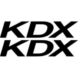 Kawasaki Kdx Die Cut Stickers Decals - DecalsHouse